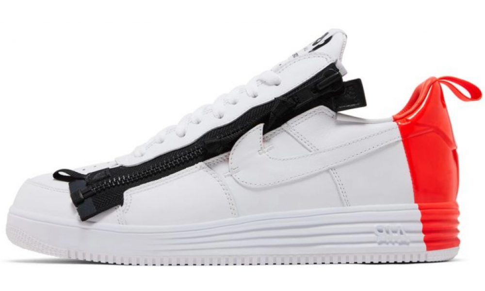 Кроссовки Acronym x Nike Lunar Force 1 SP Zip Bright Crimson